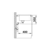 Кухонна мийка Blanco NAYA 5 (526584) сірий беж