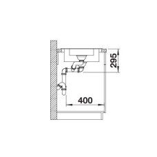 Кухонна мийка Blanco TIPO II 6 S (526620) матова