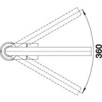 Кухонний змішувач Blanco MILA (526657) чорний матовий