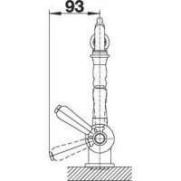 Кухонний змішувач Blanco TRADON (526688) satin gold