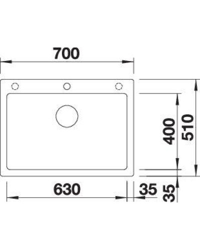 Кухонна мийка Blanco PLEON 8 525957 чорний