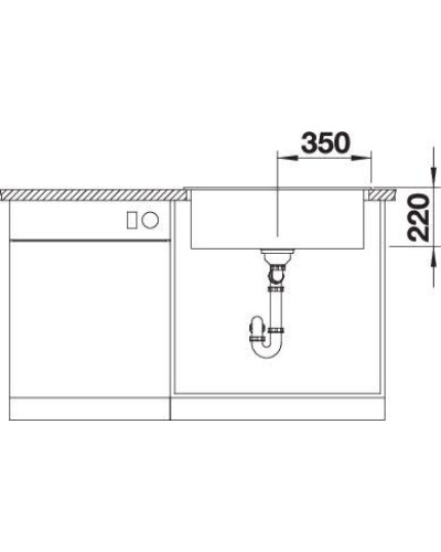 Кухонна мийка Blanco PLEON 8 523043 антрацит