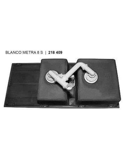 Кухонна мийка Blanco  Metra 8 S 527303 вулканічний сірий