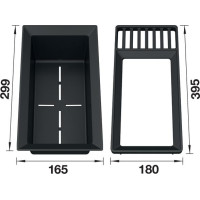 Коландер 2 в 1 Blanco 527644