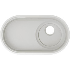 Кухонна мийка Blanco OOVALON 700-U VELGRANIT 527990 хмарний білий