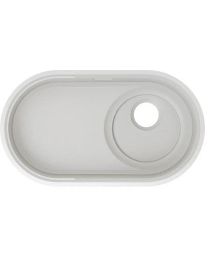 Кухонна мийка Blanco OOVALON 700-U VELGRANIT 527990 хмарний білий