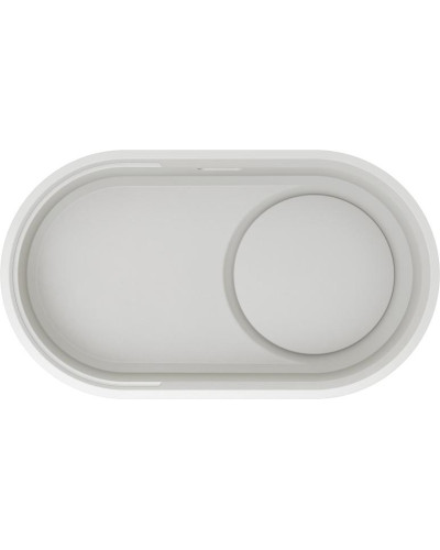 Кухонна мийка Blanco OOVALON 700-IF VELGRANIT 527992 хмарний білий