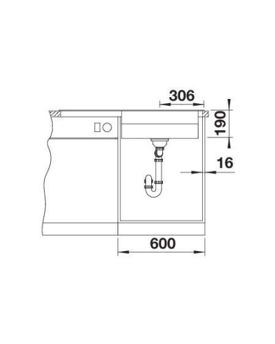 Кухонна мийка Blanco ETAGON XL 6 S 528097 кава