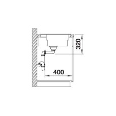 Кухонна мийка Blanco ETAGON XL 6 S  528094 темна скеля