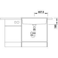 Кухонна мийка Blanco DALAGO 8 (516633) білий