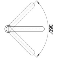 Кухонний змішувач Blanco ELOSCOPE-F II (516672) хром