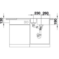 Кухонна мийка Blanco METRA 6 S-F (519115) білий