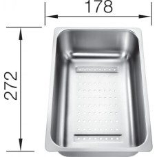 Коландер Blanco (220736) нержавіюча сталь