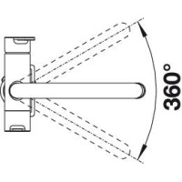 Кухонний змішувач Blanco TRIMA (520840) хром