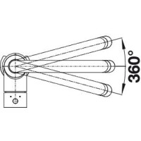 Кухонний змішувач Blanco MIDA-S (521455) антрацит
