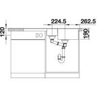 Кухонна мийка Blanco LEGRA 6S (522212) кава