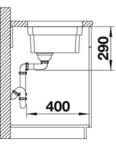 Кухонна мийка Blanco ETAGON 500-U (521841)