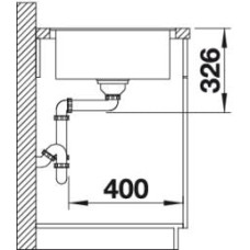 Кухонна мийка Blanco METRA 5 S-F (519099) білий