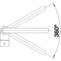 Кухонний змішувач Blanco MILI (523107) білий