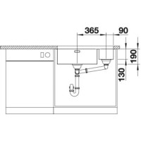 Кухонна мийка Blanco ANDANO 500/180-U (522989)