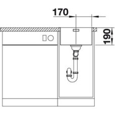Кухонна мийка Blanco ANDANO 340-IF (522953)