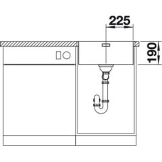 Кухонна мийка Blanco ANDANO 450-IF (522961)