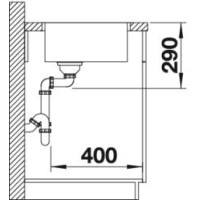 Кухонна мийка Blanco ANDANO 450-IF (522961)