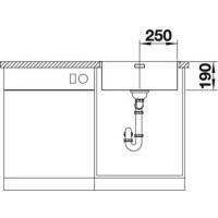 Кухонна мийка Blanco ANDANO 500-IF (522965)