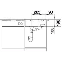 Кухонна мийка Blanco ANDANO 340/180-IF (522973)