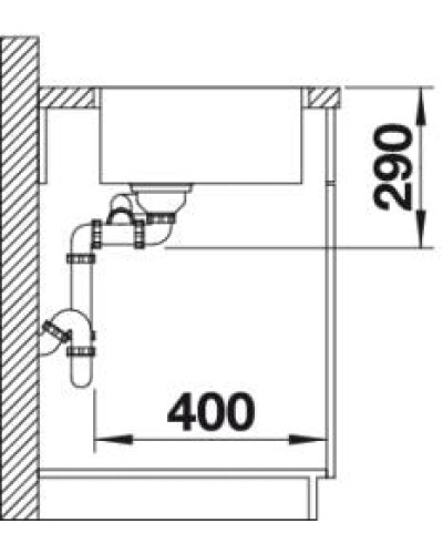 Кухонна мийка Blanco ANDANO 340/180-IF (522973)