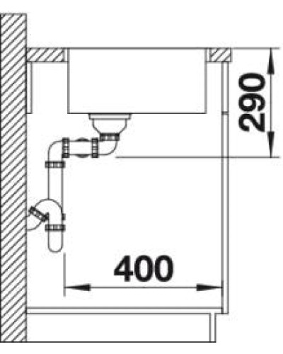 Кухонна мийка Blanco ANDANO 340/340-IF (522981)