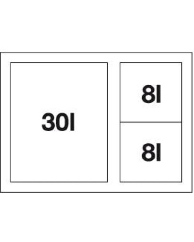 Система сортування відходів Blanco FLEXON II XL 60/3 (521473)