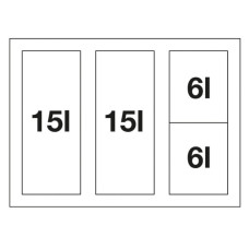 Система сортування відходів Blanco FLEXON II 60/4 (521474)