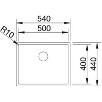 Кухонна мийка Blanco CLARON 500-IF (521576)