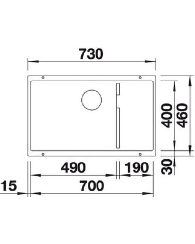 Кухонна мийка Blanco SUBLINE 700-U (523449) сірий беж