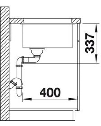 Кухонна мийка Blanco SUBLINE 700-U (523449) сірий беж