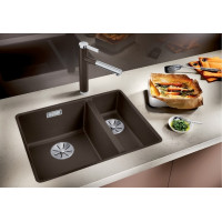 Кухонна мийка Blanco SUBLINE 340/160-U L (523548) антрацит