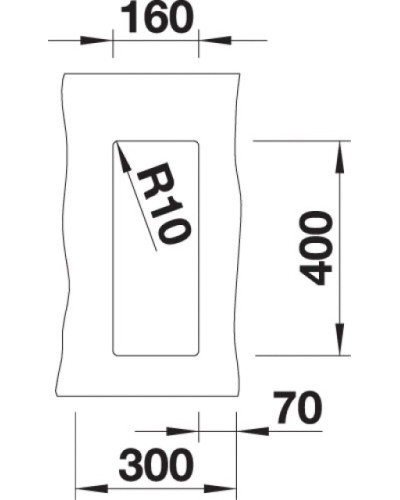 Кухонна мийка Blanco SUBLINE 160-U (523396) антрацит