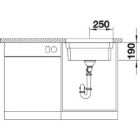 Кухонна мийка Blanco ETAGON 500-U (522236) кава
