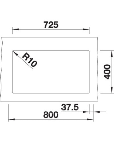 Кухонна мийка Blanco SUBLINE 350/350-U (523581) сірий беж