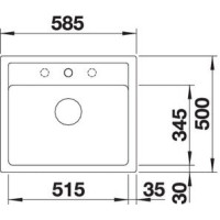 Кухонна мийка Blanco LEGRA 6 (523337) кава
