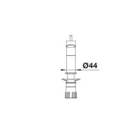 Кухонний змішувач Blanco KANO-S (526952) вулканічний сірий