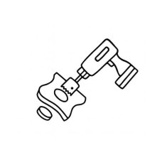 Виготовлення отвору у гранітній мийці